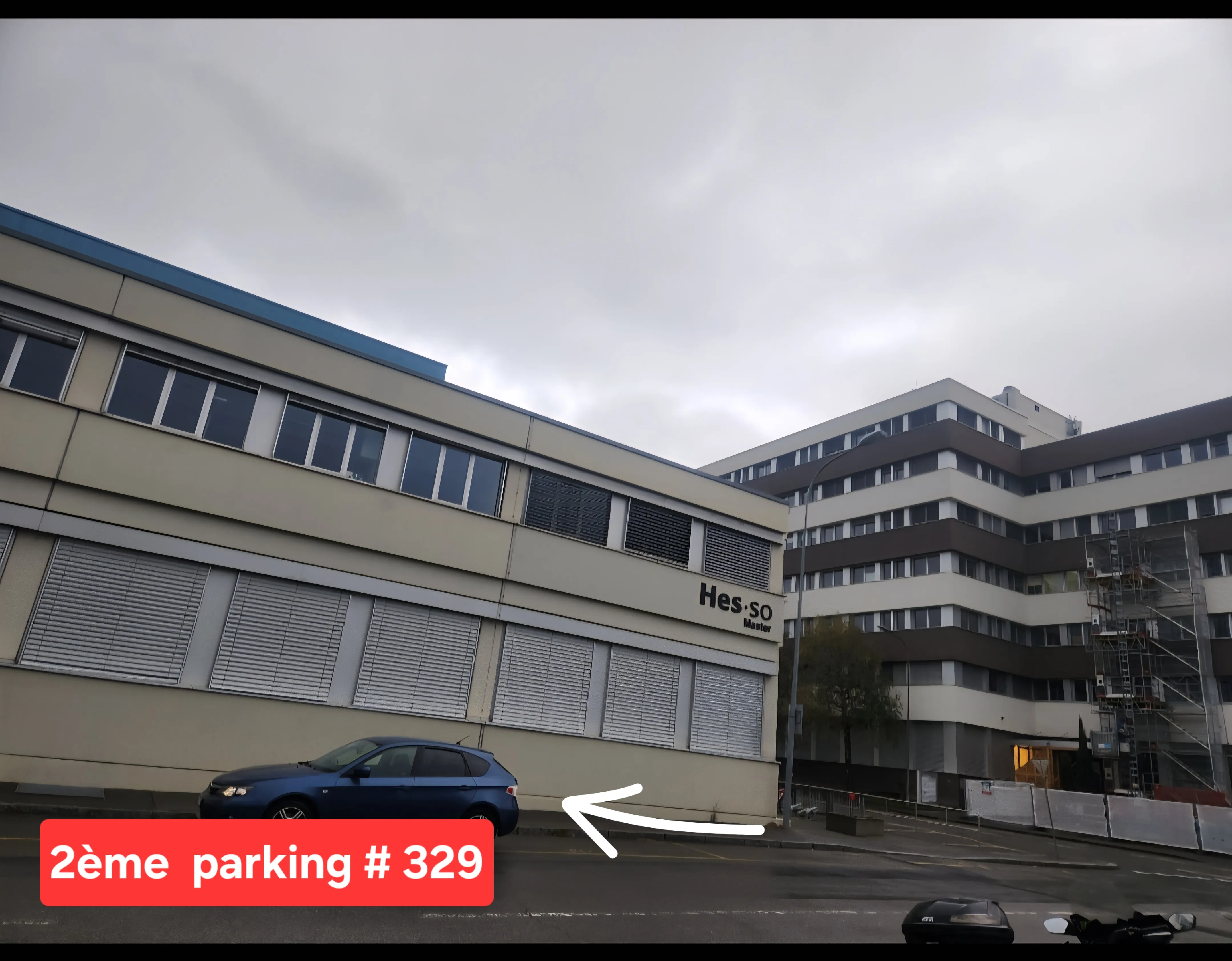 2. Parkplatz, Platz Nr. 329